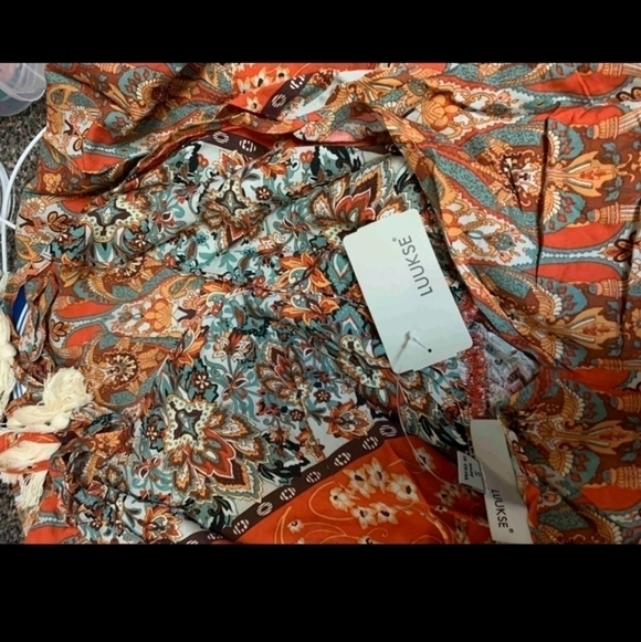 MULTICOLOR BOHEMIAN MAXI WESTERN/GYPSY … - Picture 9 of 10